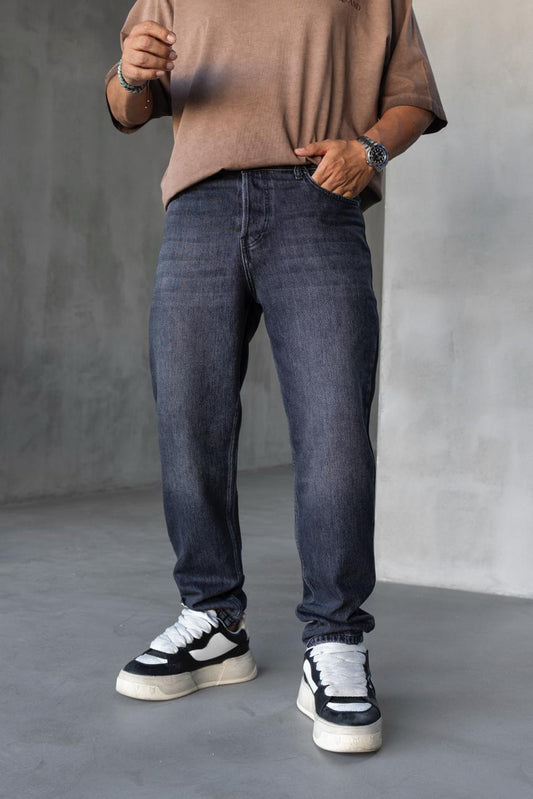 Мъжки дълги дънки "Black Island"-17289