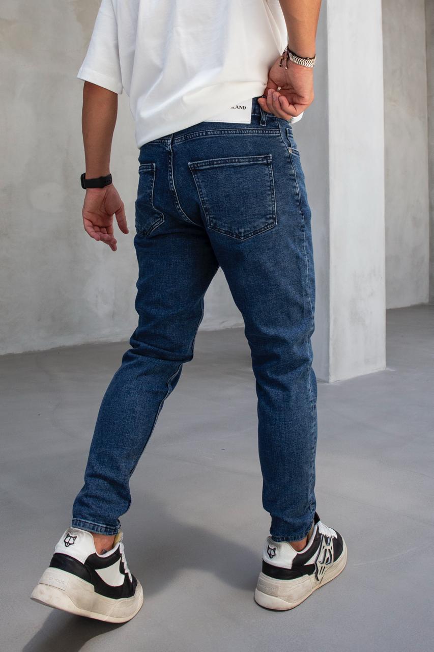 Мъжки дълги дънки "Black Island" - 17318